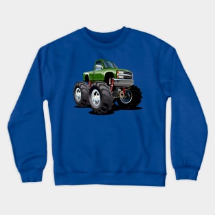 Cartoon monster truck Crewneck Sweatshirt